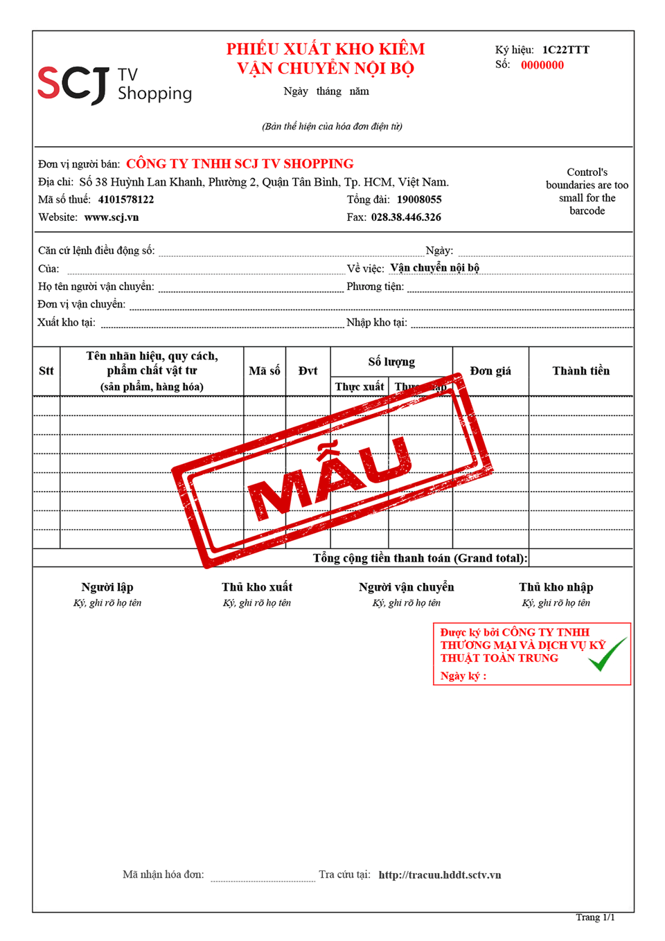 Mẫu 068W000