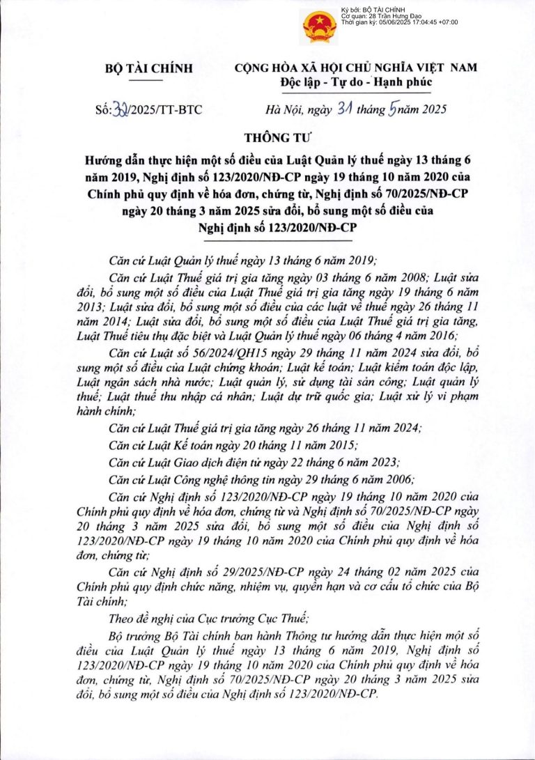 thong-tu-32-2025-tt-btc-ve-hoa-don-dien-tu